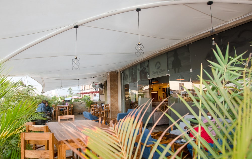 Country Bistro outdoor dining ambience